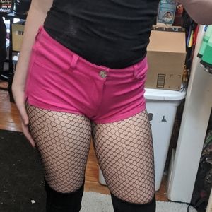 Wishful Park hot pink short shorts